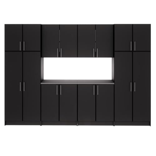 Prepac RSX-1016-8M Elite Functional 8-Piece Garage Cabinets And Storage System Set G cover