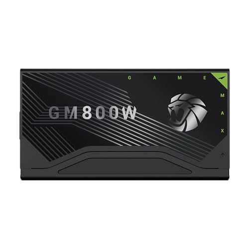 GM 800B Alimentatore PC 800W Full Modular, 80Plus Bronze, Active PFC & DC-to-DC, ATX Single 12V Rail, Ventola 140mm Condensatori di alta qualità, 7 funzioni di protezione, 5 anni di garanzia - Alimentatore - Immagine 1
