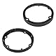 tomzz Audio 2834-022 Lautsprecherringe Adapter Halterungen kompatibel mit Mercedes Vito Viano Sprinter ab 2006 Fronttür für 165mm DIN Lautsprecher