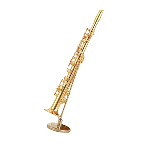 ZXFJYUIP Modelos De Instrumentos De Viento Clarinete Trompeta Trompa Oboe Trombón(12)