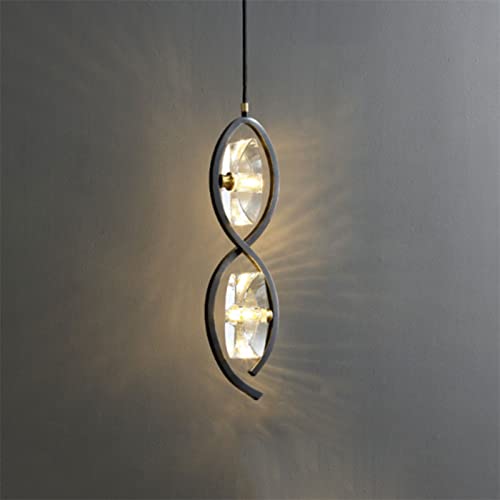 Suspension cristal LED de chevet pour éliminer la lumière agressive