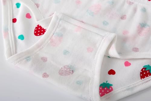 Image of Family Feeling Little Girls Underwear Toddler Panties Big Kids Undies Soft 100% Cotton