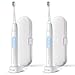 Philips Sonicare ProtectiveClean 4500 elektrische Zahnbürste HX6839/28 – Schallzahnbürste mit 2 Putzprogrammen, Andruckkontrolle, Timer & Reise-Etui – Weiß