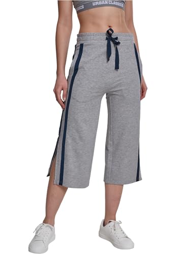 Ladies Taped Terry Culotte Pantaloni sportivi Navy 38W donna grigio