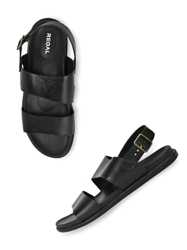 Image of Regal Men Leather Sandals