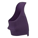 Hogue HandAll Beavertail Rubber Grip Sleeve for Taurus PT-111 Millennium G2, G2C, G3C, & G3XL, Purple - 18516