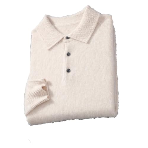 Men's Slim Fit Casual Long Sleeve Sweater Polo Neck Knitted Classic Pullover Jumper with Ribbing