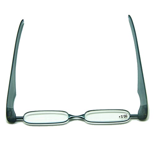 EnzoDate Gafas de Lectura Plegables Mini Lectora Lector de Bolsillo Gafas Presbicia +1.0 a +3.5