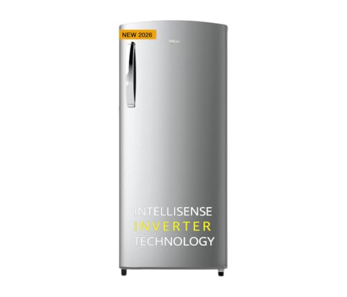 Image of Whirlpool 207 L 5 Star Icemagic Pro Inverter Direct-Cool Single Door Refrigerator (230 IMPRO PRM 5S INV ALPHA STEEL-Y, Grey, 2026 Model)