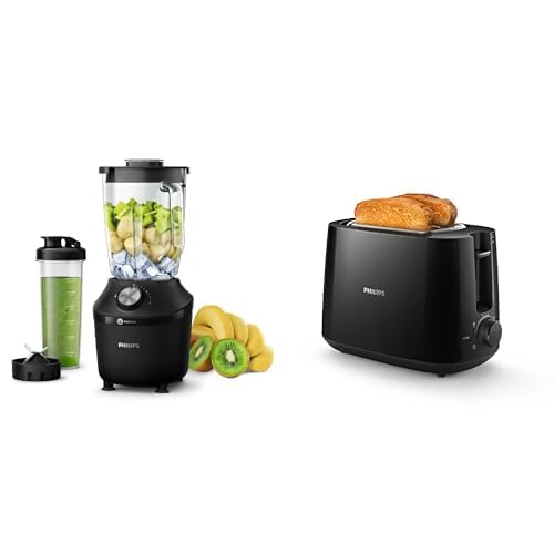 Philips Domestic Appliances Zestaw 2produkty Blender ProBlend 600W + Toster 2 otwory