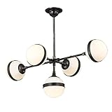 Ce lustre Très facile à utiliser ， Beau lustre convient à tous les styles de décoration ， convient à la plupart des maisons ， pour le salon, la chambre, le couloir, la salle à manger, l'îlot de cuisine, la ferme, le hall.