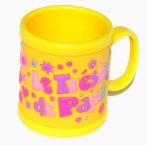 Mug Myname - Le trésor de papa - jaune - JH73