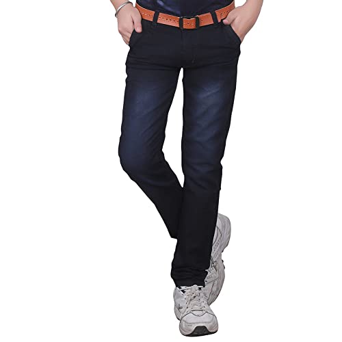 Coolberry Navy Blue Color Slim fit Jeans for Boys