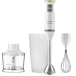 Batidora Taurus Bapi 1200 Plus Inox Taurus Bapi 850 Plus Inox - Batidora de Mano, 850 W, Bate y Pica Hiello, Agarre Ergonómico