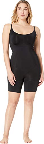 SPANX Oncore Mid-Thigh Bodysuit Very Black XL
