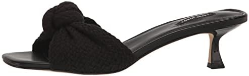 Nine West Women's DAYLO Heeled Sandal, Black 001, 5 | Image 7