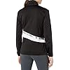 Augusta-Sportswear-Womens-Aurora-Jacket Augusta Sportswear Womens Aurora Jacket, Black/White/Metallic Silver, Medium