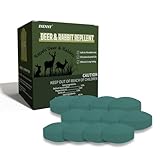 Deer & Rabbit Repellent Balls for Gardens, Plants & Trees - Outdoor Scent Deterrent with Plant Oils, Safe Around Pets, Long-Lasting 30-60 Days Protection