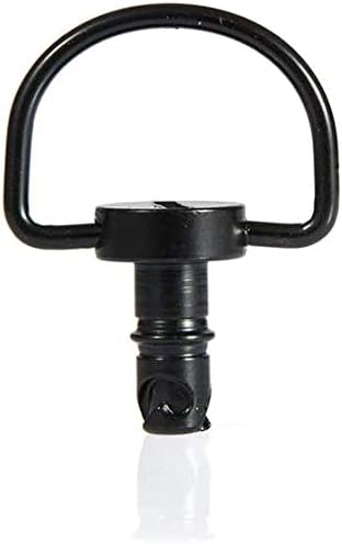 Miniatura 4 de Sujeciones de carreras de motos con anillo en D de liberación rápida de 14 vueltas, remaches tipo B de 0.551 in (paquete de 10) negro oscuro