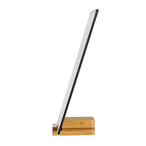 Supporto Porta Vinili in Bambù Massiccio, Supporto...