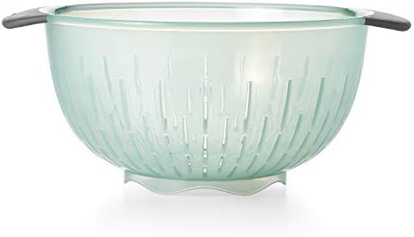 OXO Good Grips 5 Quart Colander in Sea Glass