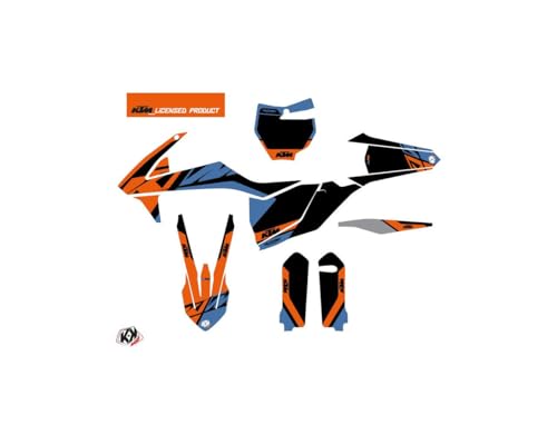 Kit déco bleu Skyline KTM 125 SX pour rénover carénage
