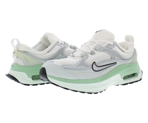 Image of Nike Air Max Bliss Womens Shoes Size 11, Color: White /Grey /Green-White