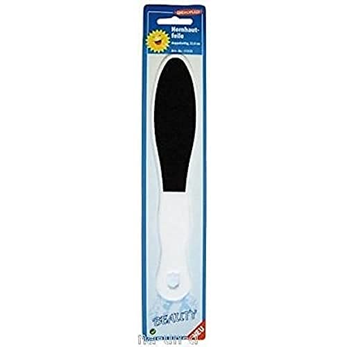 Hornhautfeile doppelseitig 22,8cm Hornhautreibe Hornhautraspel Wundmed