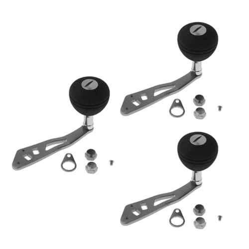 ccsxqy 3 Pack Baitcasting Reel Handle Replacement - Power Handle