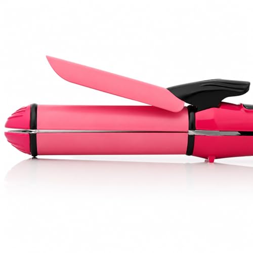 Image of 2-in-1 Hair Straightener & Curler for Women, Ceramic Coated Hair Styling Tool with Fast Heating, Hair Straightening Iron & Curling Wand, Compact Travel-Friendly Hair Styler, A2
