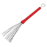 ULTECHNOVO Verstellbare Stahl drahtbürsten Drum Brushes für Jazz Schlagzeug Flexible Langlebige Edelstahl Sticks Komfortabler Griff Vielseitig für Percussion Instrumente Geeignet