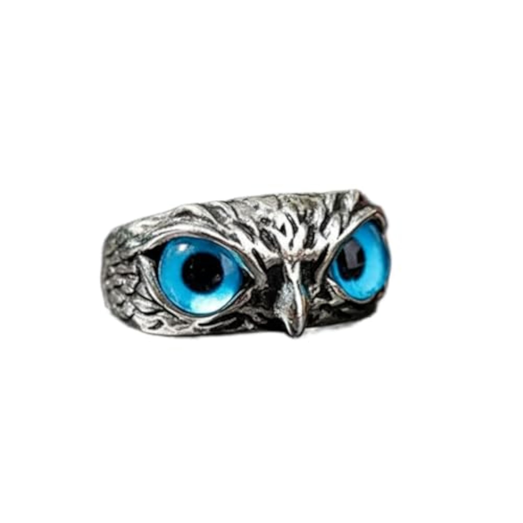 Adjustable Owl Eye Ring, Vintage Style Statement Jewelry
