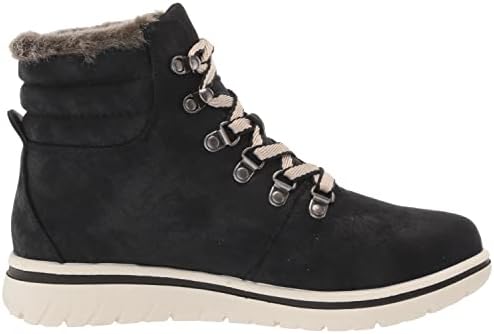 CLIFFS BY WHITE MOUNTAIN Shoes Hallett Women's Casual Hiker Style Bootie, Black/Fabric, 8 M | Image 5