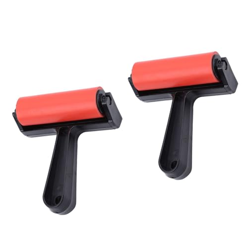Holibanna 2pcs Diamond Drawing Rollers for Efficient Pressing and Stamping Lightweight and Durable Art Tools for Easy to Clean and Store for All Skill Levels