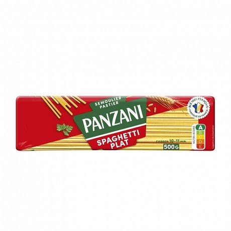 PANZANI | Panzani Pâtes Fantaisies Spaghetti Plat 500G | Lot De (3) | livraison offerte