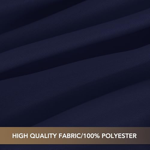 Image of sancua Small Square Tablecloths, Navy Blue Table Cloth, 36x36 Inch