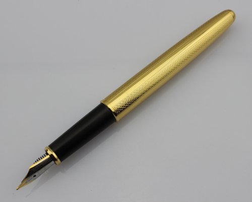 Jinhao Advanced Fountain Pen 165 Medium Nib 18Kgp Golden Embossed #TOP3