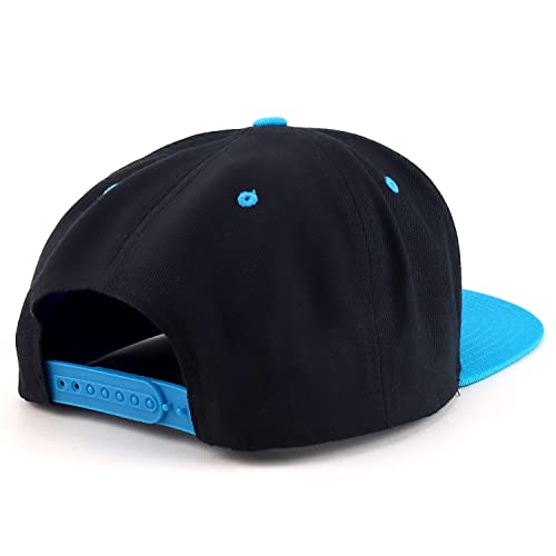 Image of Oversize XXL Structured Blank Flatbill Snapback Cap