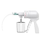 YZILXY Manuelle Tragbare Saugpumpe Tragbare Sputum-Saugvorrichtung Für Den Haushalt Weiße Hand-Absaugpumpe EMS EMT Für Erwachsene (125 Ml)