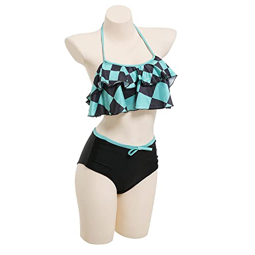 haikyuu Womens Bikini Swimsuit Anime Style Bathing Suit Japanese Cartoon Swimwear2