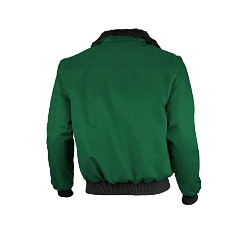 Qualitex - Pilotenjacke 4 in 1, Grün, XL