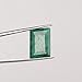 AAA+ Zambian Green Emerald Emerald Cut 11.60 ct Faceted Gemstone for Jewelry Making, Green Emerald Stone Gemstone Beads, Loose Gemstone
