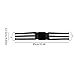 Jesscasday Tacticals Cummerbund Quick Release Buckle Set Kits 3-Band for CPC NCP Airsofts Vest Plate Carriers Mounting Strap Quick R