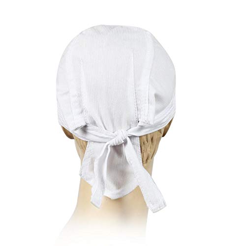 BISMAADH Doo Rags Skull Cap Beanie Dew Chemo Cap Sweat Wicking Helmet Liner- for Men and Women Motorcycle Cycling 1