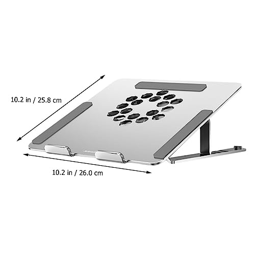 Base ajustable para laptop con refrigeración y LED miniatura 3