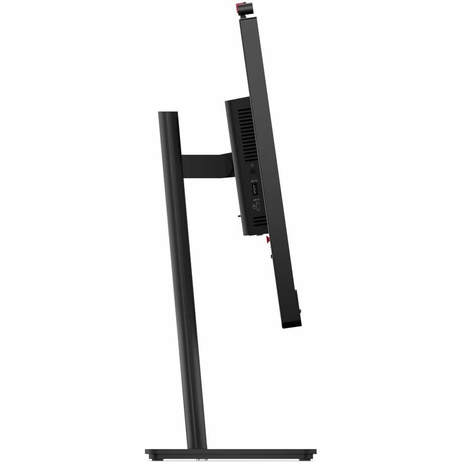 Image of Lenovo ThinkVision T24-4v 24 inch Webcam Full HD LED Monitor, Eclipse Black