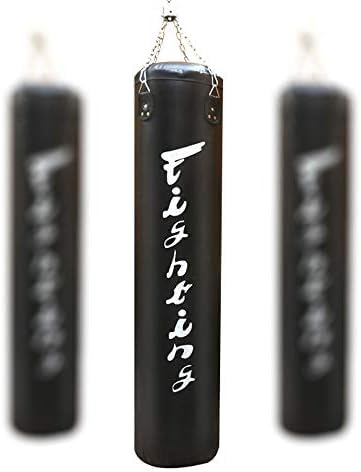 Sacco da Boxe per Allenamento di Boxe, Sacco da Boxe da Allenamento Muay Thai Vuoto con Catena Sospesa, Ottimo per MMA, Kick Boxing, Arti Marziali,Nero,180 Cm,outstanding78