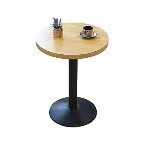 ZHANGXIAOFENG Wooden Small Round Side Table Modern Sofa Lamp Tea End Tables Coffee Table for Living Room Home Office Cover