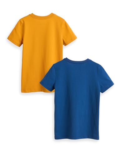 Image of Amazon Brand - Symbol Boys 100% Cotton Graphic Printed Half Sleeves T-Shirt | Age 6-14 Years