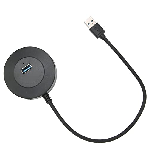 Acouto USB 3 0 Hub 4 Puertos Sobrecorriente Amplia Compatibilidad Pequeña Estación de Acoplamiento Portátil USB3 0 para Viajes en Casa para Proteger y 4 Pro USB 3 0 HUB4 Puertos Estación de